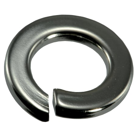 Midwest Fastener Split Lock Washer, For Screw Size 7/16 in 18-8 Stainless Steel, Polished Finish, 8 PK 33471